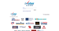 Desktop Screenshot of input.ivoterguide.com