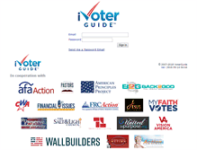 Tablet Screenshot of input.ivoterguide.com